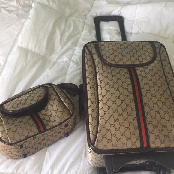 Gucci suitcase and Gucci carryon - Picture 1 of 4